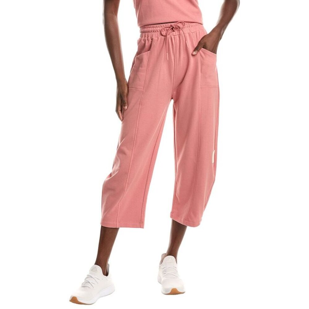 House Of Harlow Womens 23In Contrast Stitching Barrel Pant